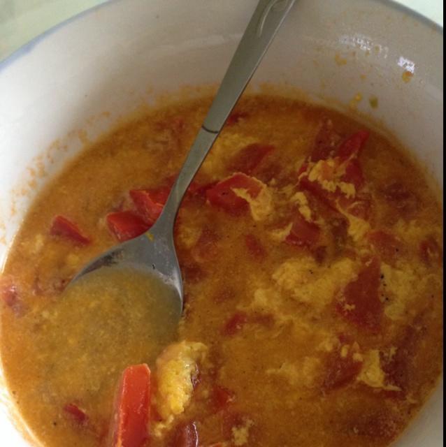 鲜浓西红柿蛋汤的做法