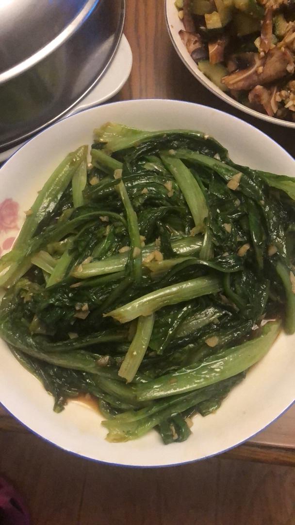 蒜蓉油麦菜（蚝油）