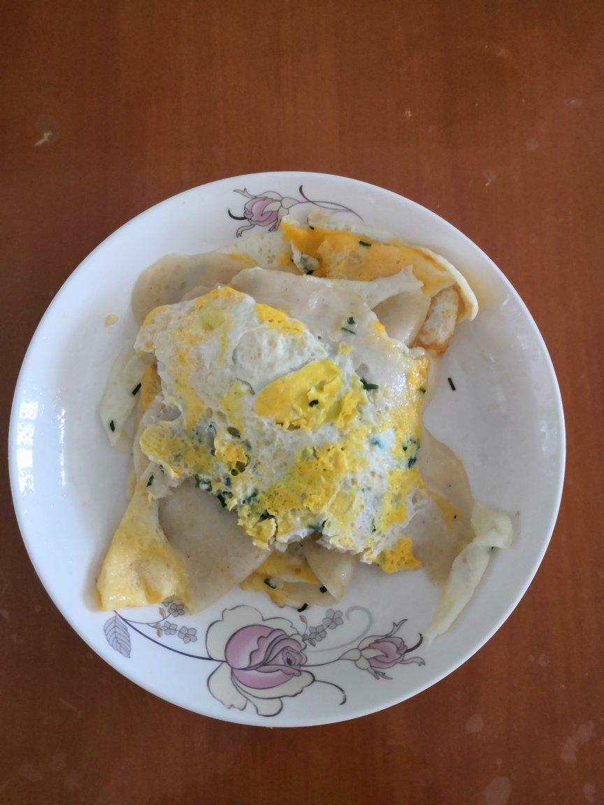 葱花鸡蛋饼