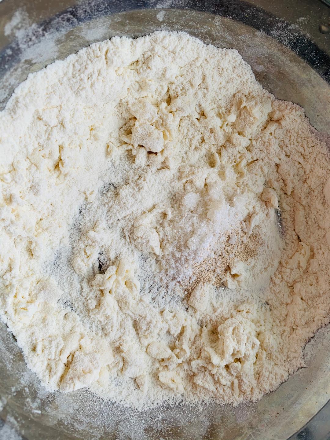 纯奶手撕吐司的做法 步骤1