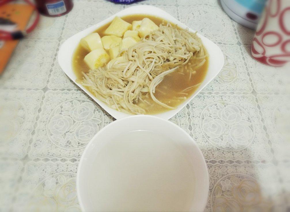 超级下饭菜--金针菇日本豆腐