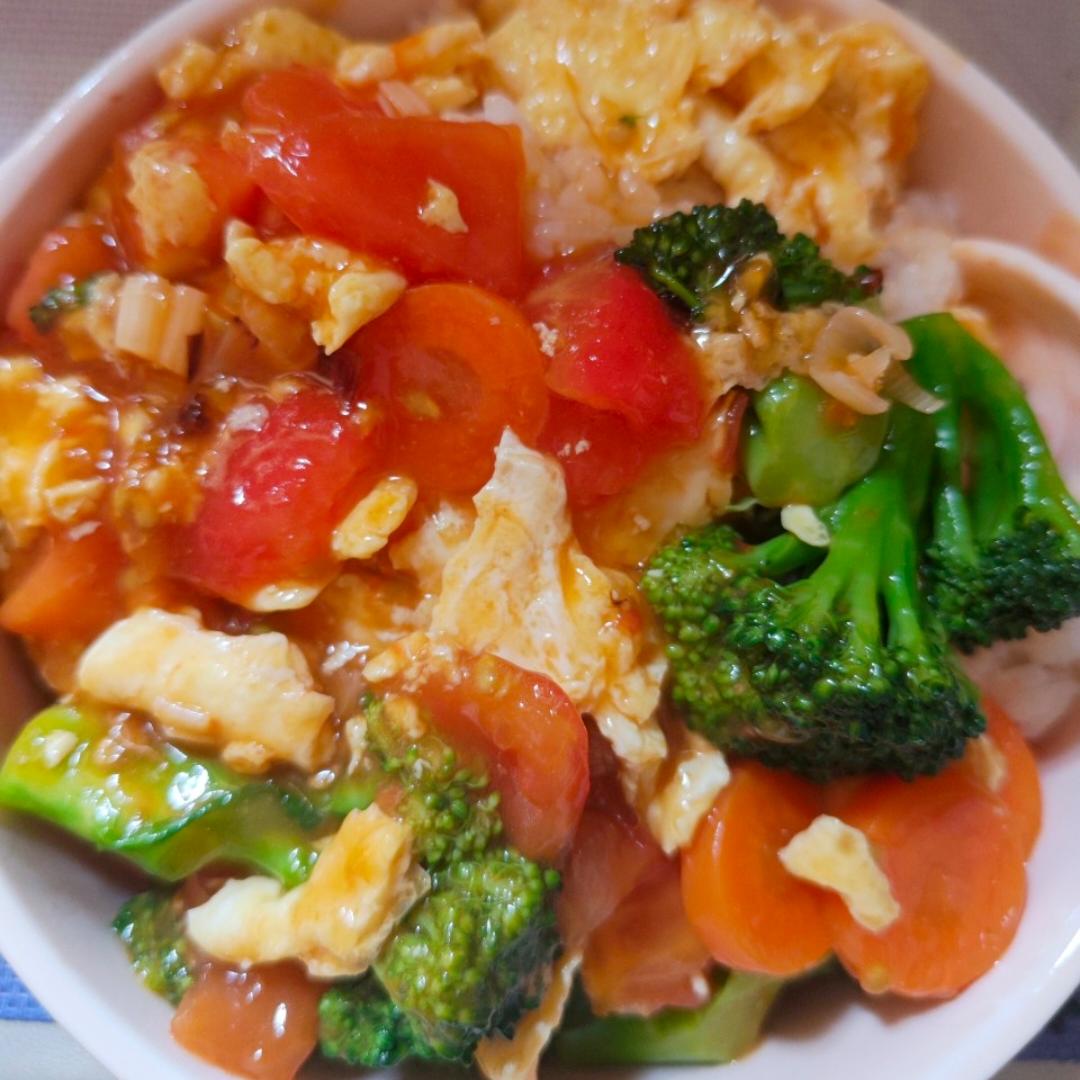 番茄鸡蛋打卤面