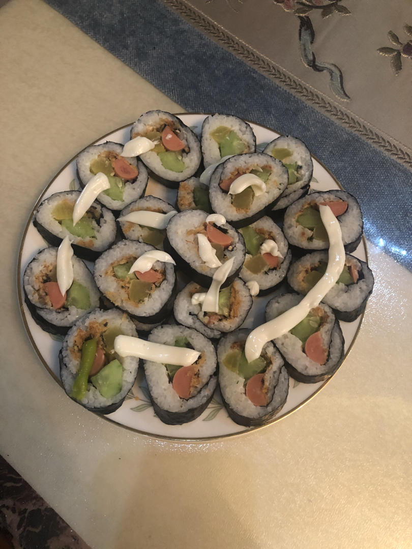 🍣家庭版寿司 | 无寿司醋、无寿司米版本👩🏻‍🍳