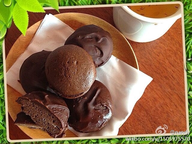 巧克力奶油夹心派