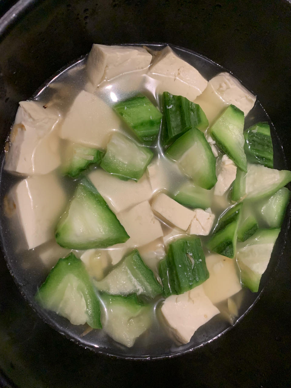 豆腐丝瓜汤