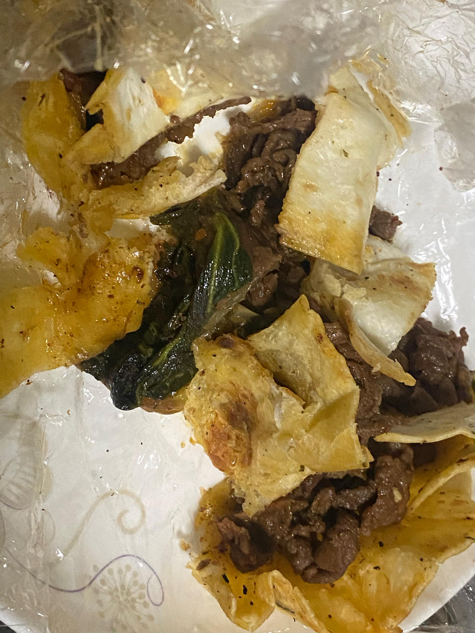 牛肉(酱)芝士卷饼