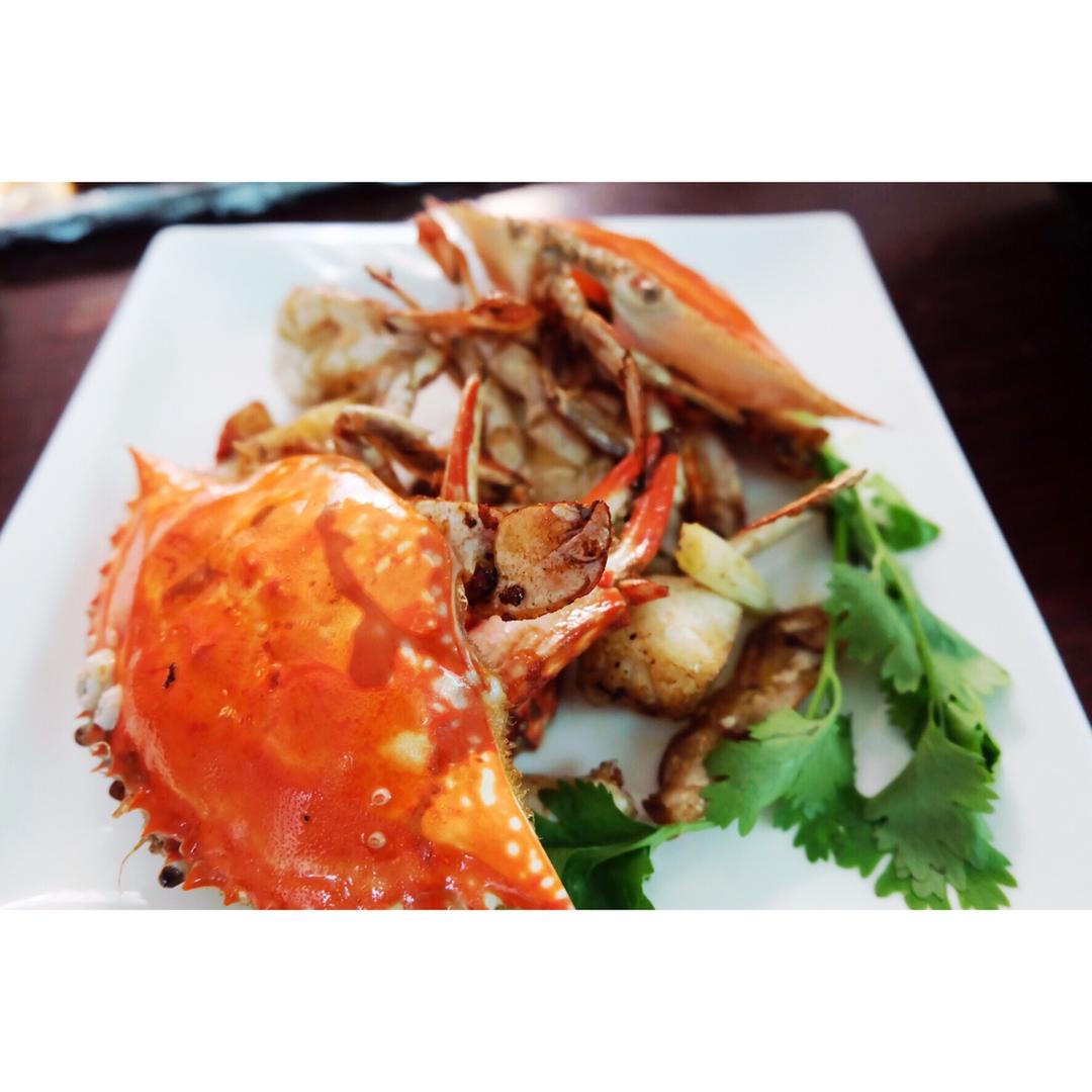 葱姜炒蟹 Fried Crabs