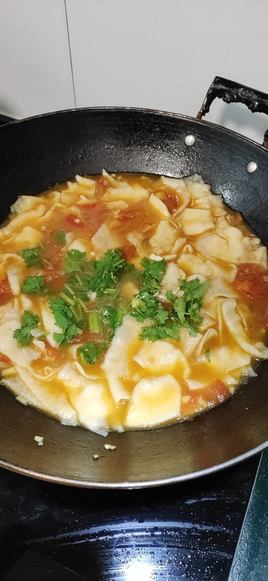 西红柿鸡蛋揪片汤
