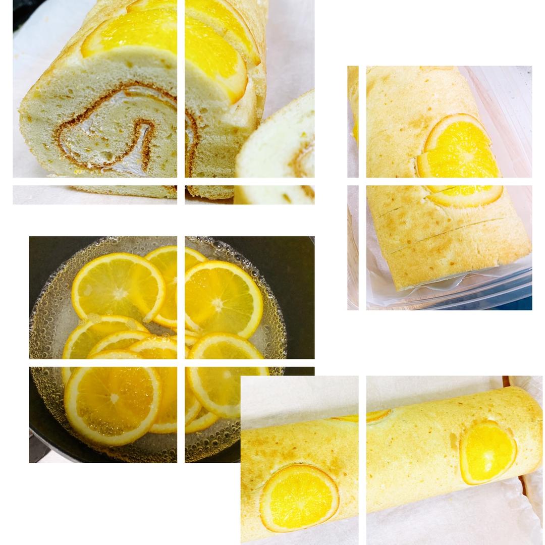 橙香蛋糕卷