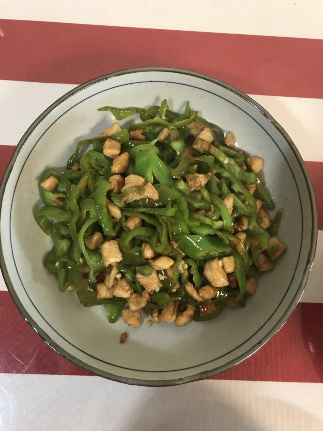 青椒炒鸡腿肉（大厨级别）