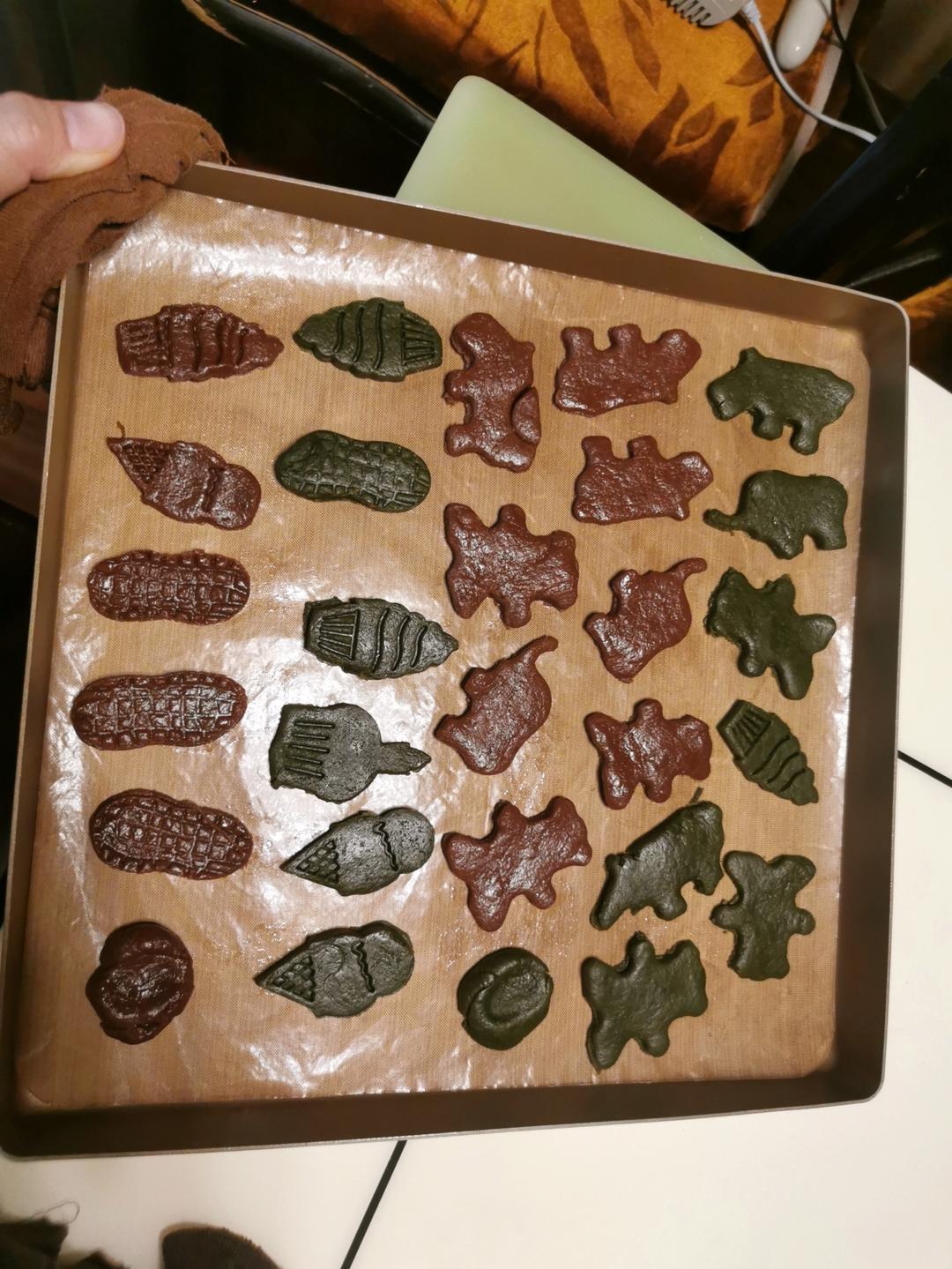 ［记录］亲子卡通饼干（儿童,新手适合）