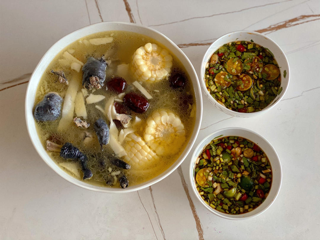 椰子鸡蘸料