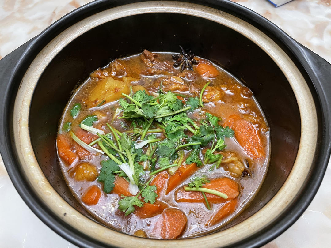 番茄土豆炖牛腩