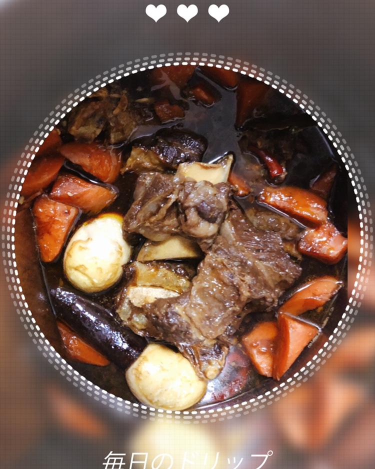 胡萝卜炖牛排骨