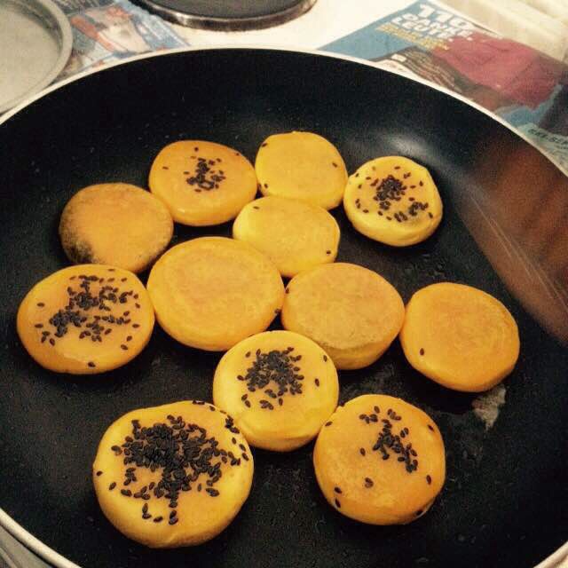 糯米南瓜饼