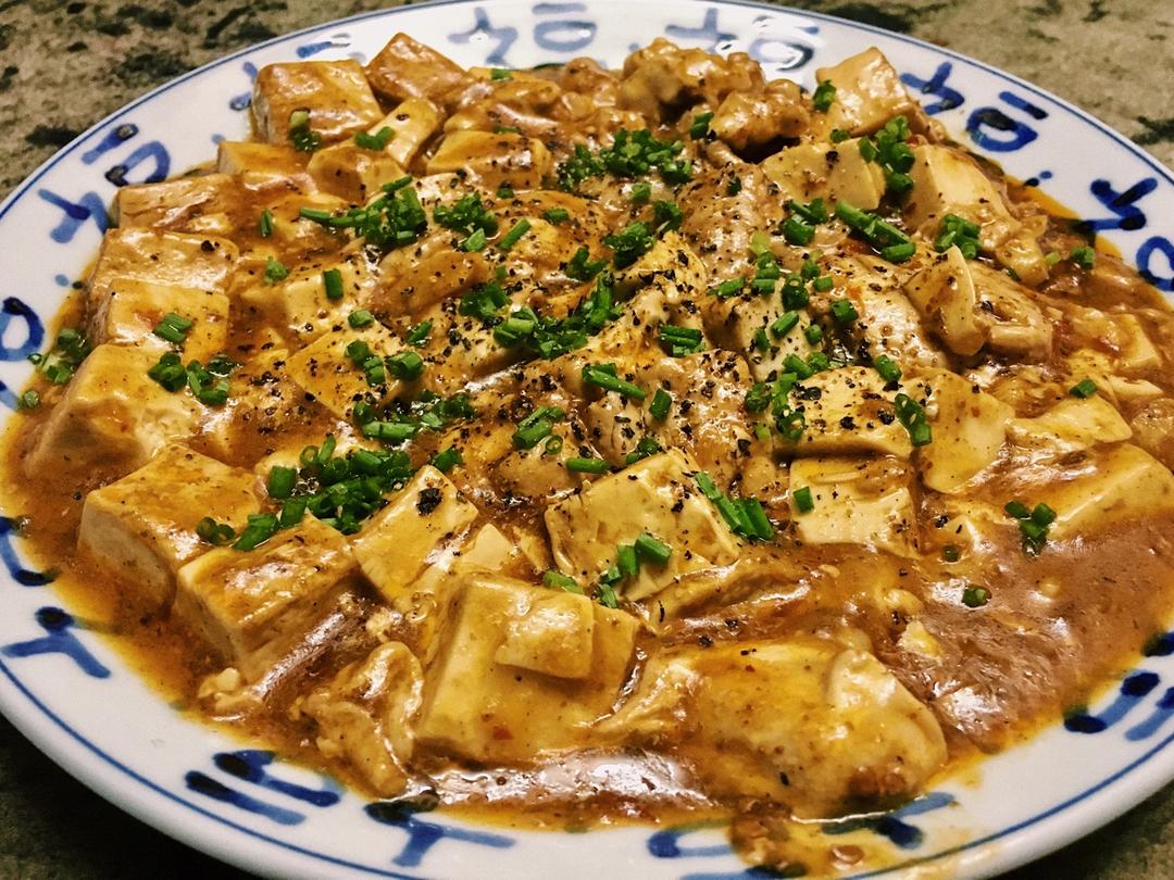 麻婆猪脑豆腐