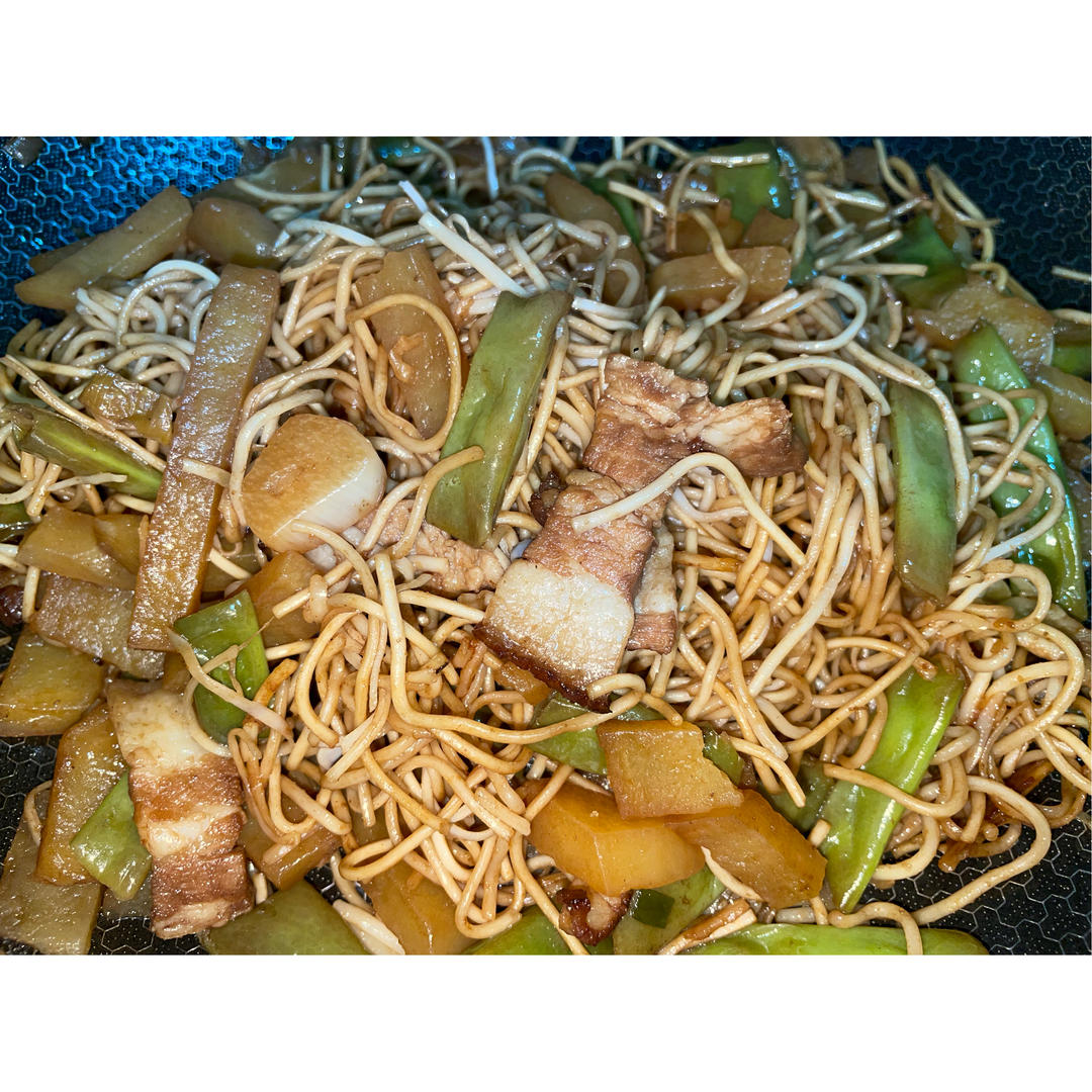 挂面版「河南豆角焖面」