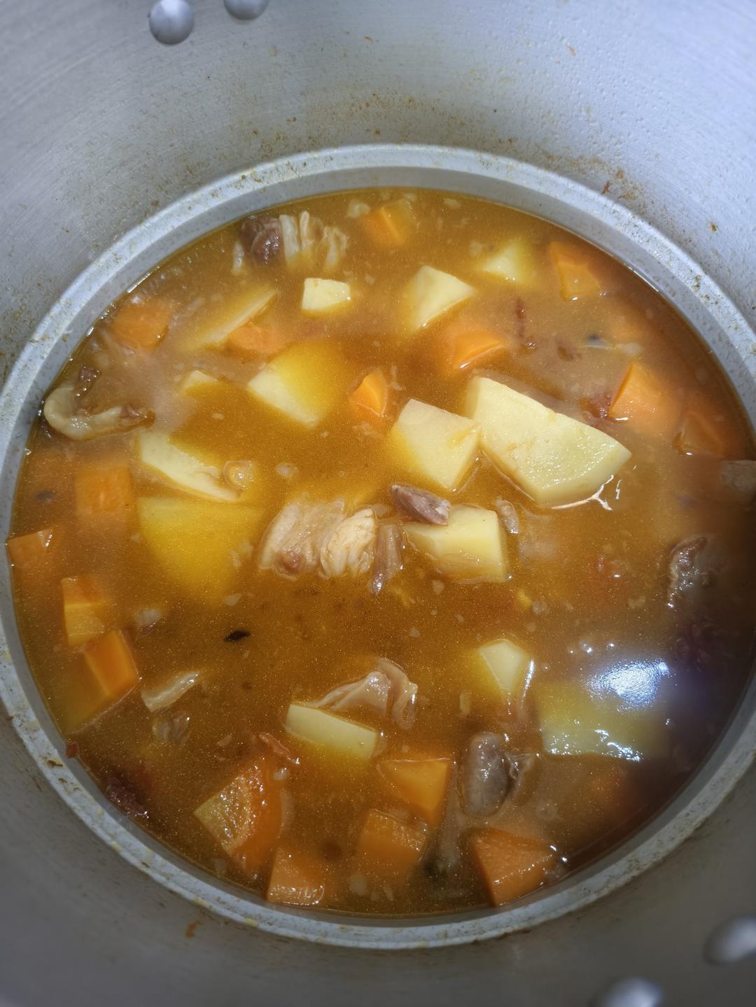 番茄土豆炖牛腩（高压锅版）