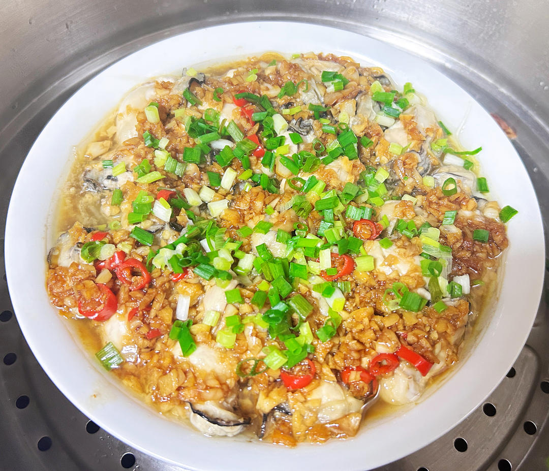 蒜蓉粉丝蒸蚝仔牡蛎肉
