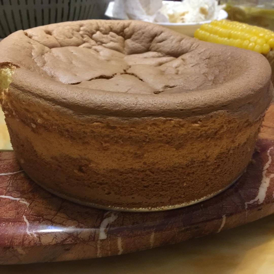 烤箱做蛋糕（戚风蛋糕的做法）