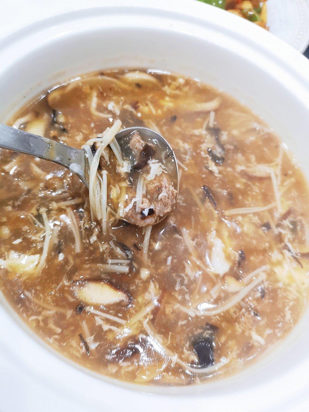 鲜美可口的——西湖牛肉羹