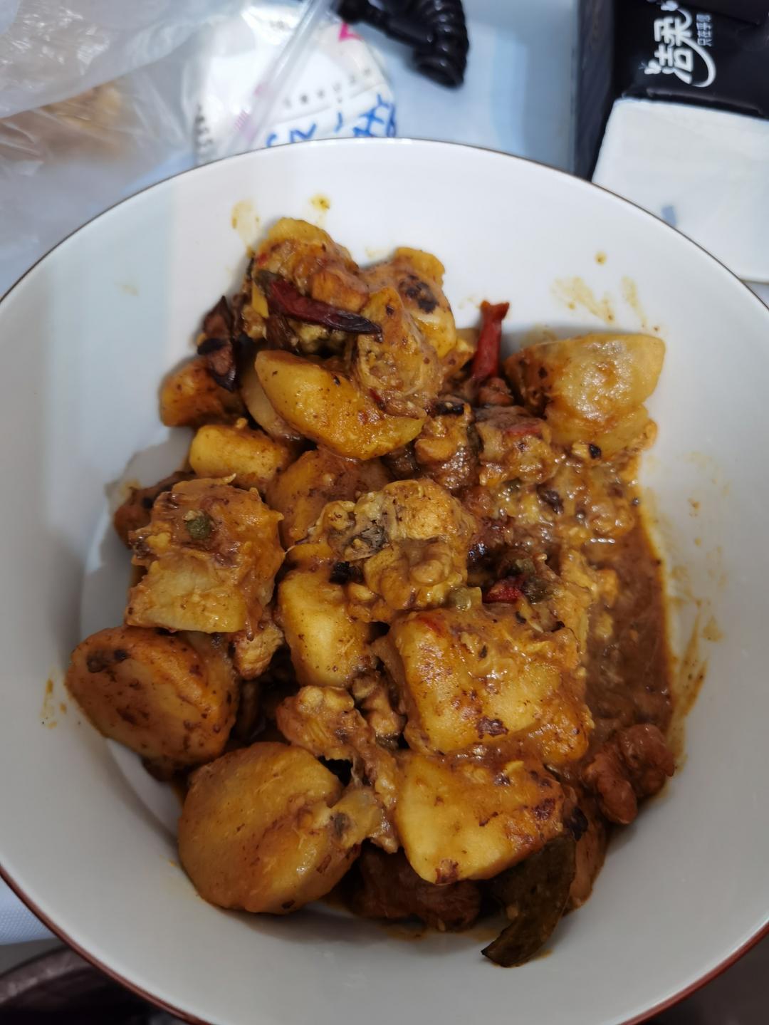 跟妈妈偷学的芋儿鸡，老公说可以去开店了