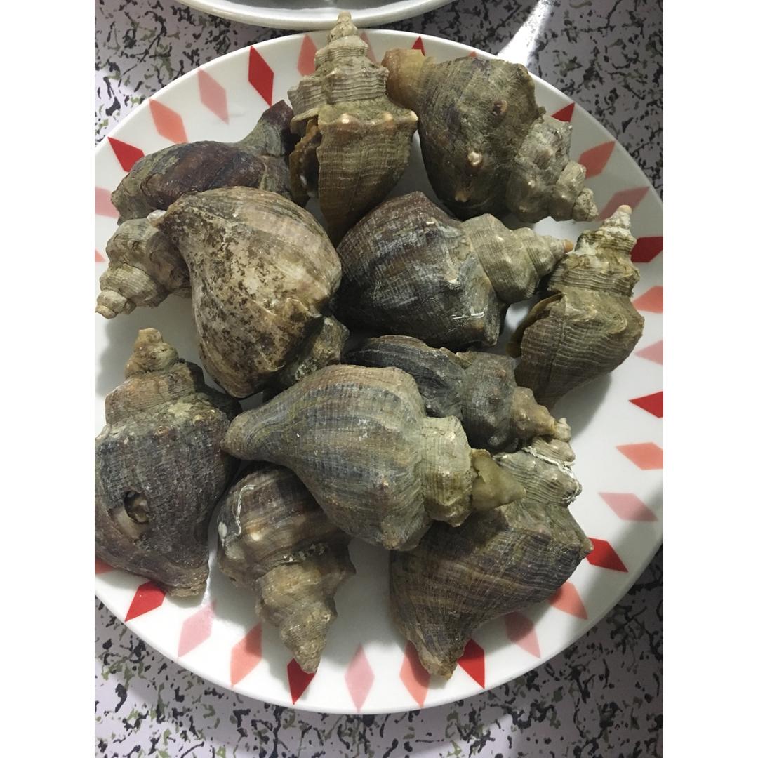 水煮海螺