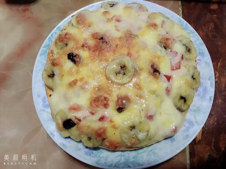 蔬菜香肠披萨（内含披萨饼皮，披萨酱做法）