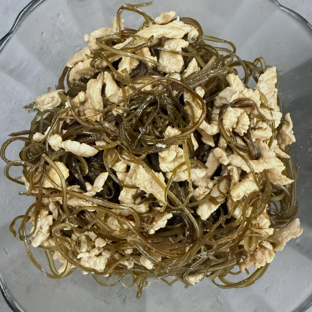 海带炒肉丝