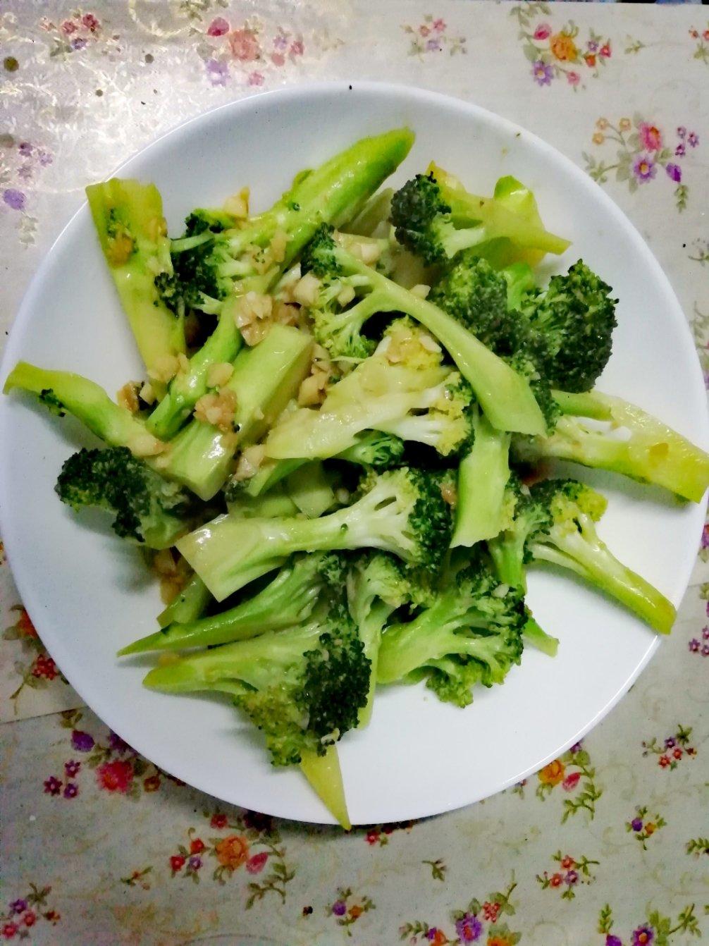 蚝油蒜蓉西兰花
