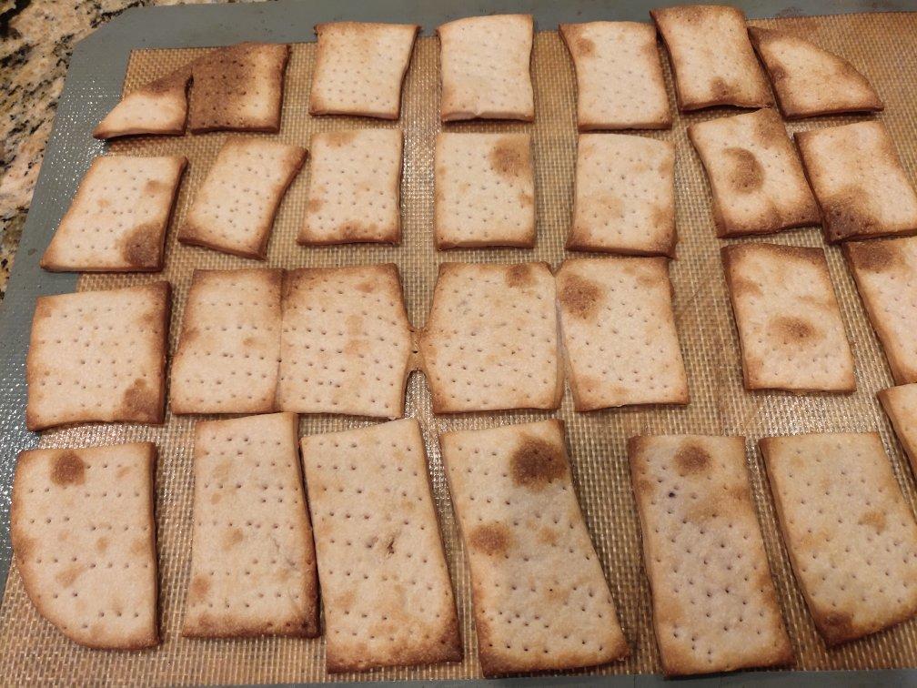 废弃酵种造起来-香葱苏打饼干