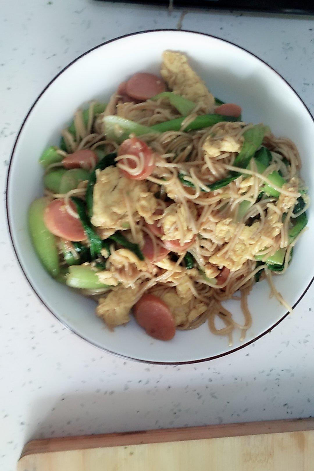 在家做出街头风味的炒面