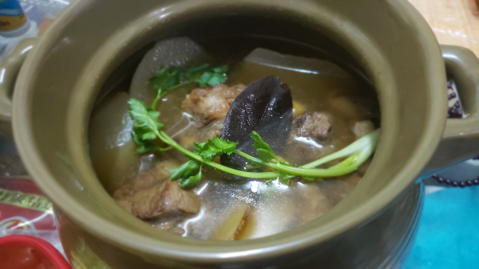 暖身萝卜羊肉汤