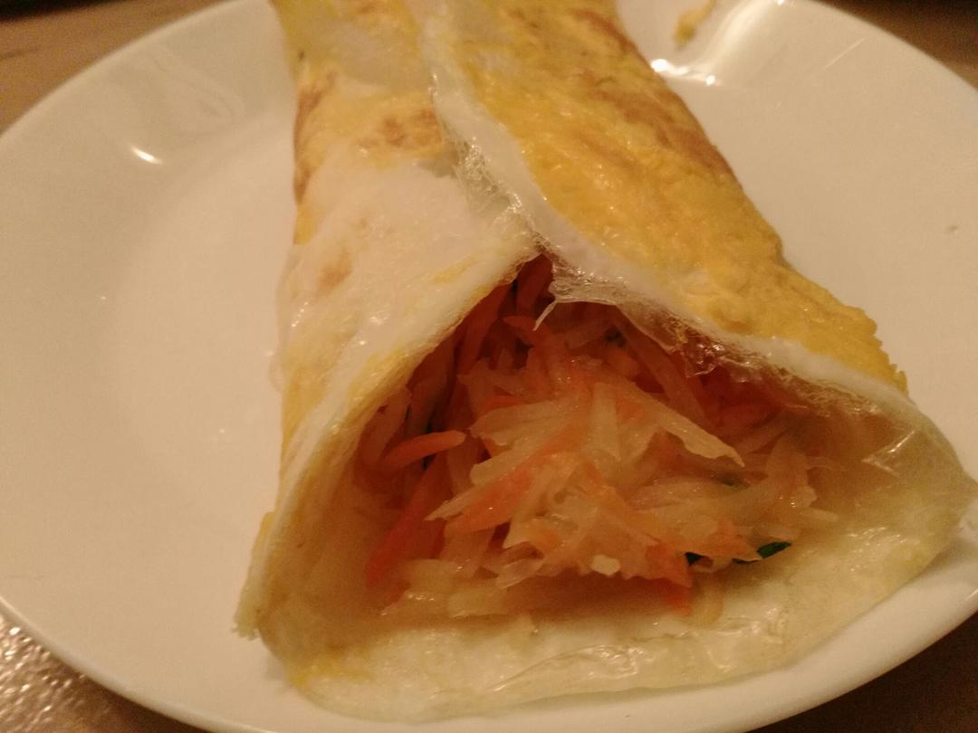 胡萝卜土豆鸡蛋煎饼