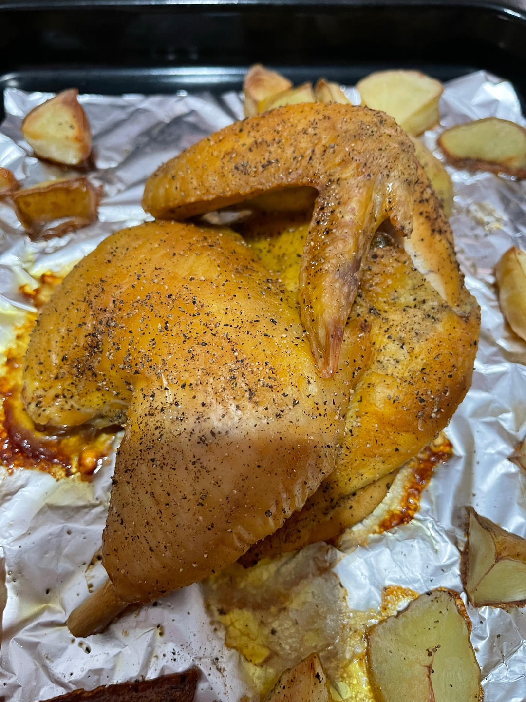 田螺姑娘超级简单不用腌制脆皮烤鸡