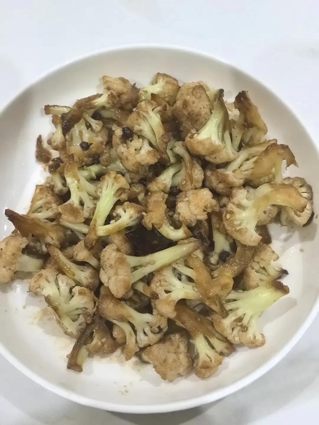 干煸菜花（五花肉）