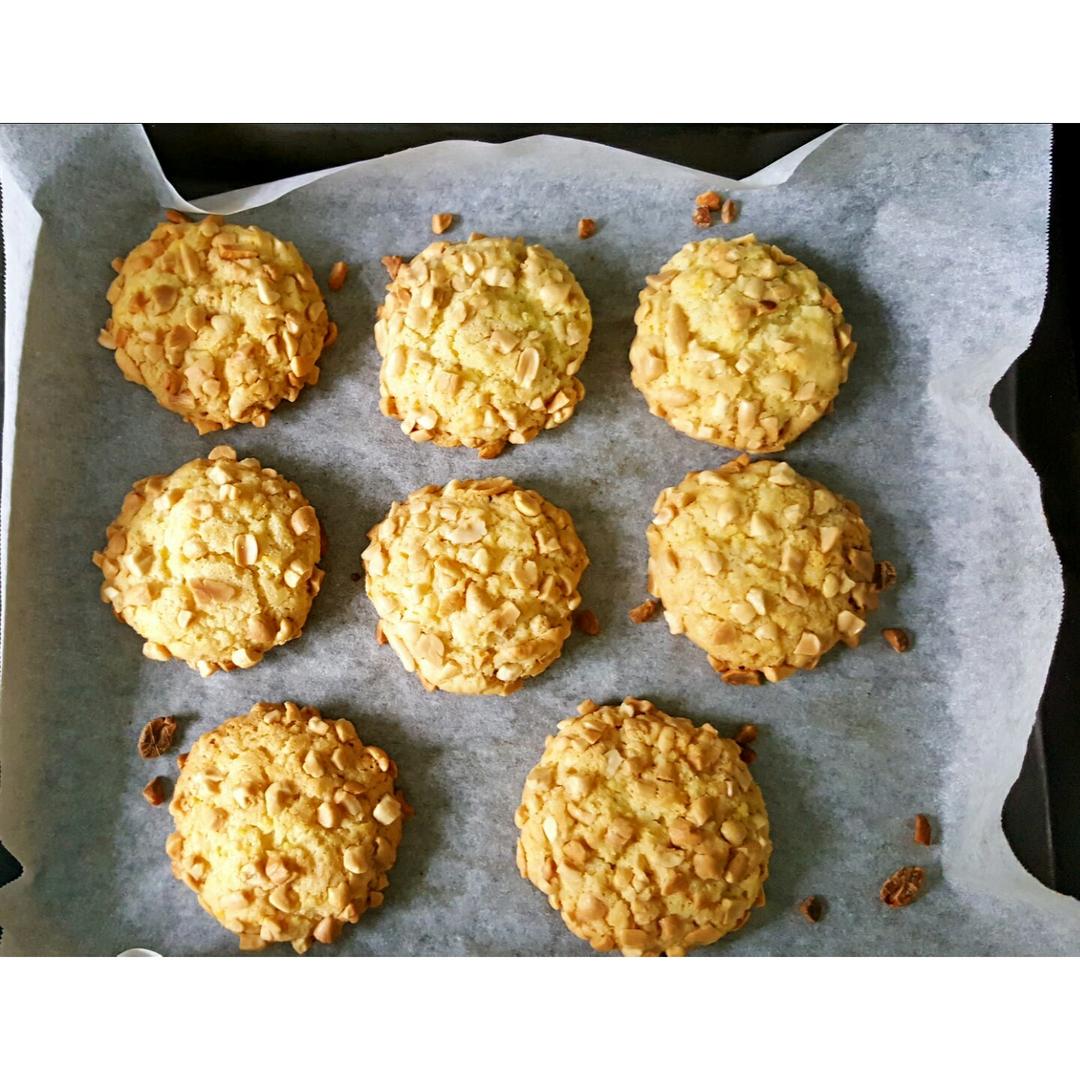 超级好吃的花生酥饼
