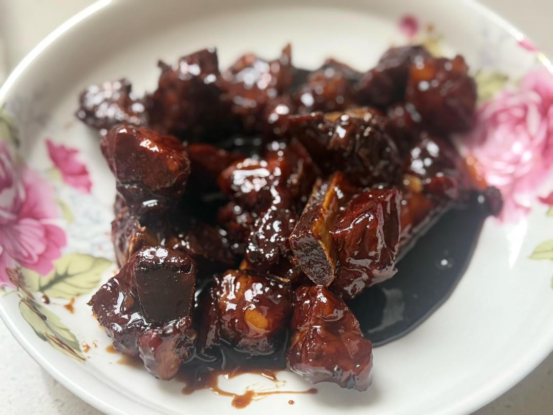 糖醋排骨/糖醋小排（不放油）（12345口诀做出正宗上海本帮）