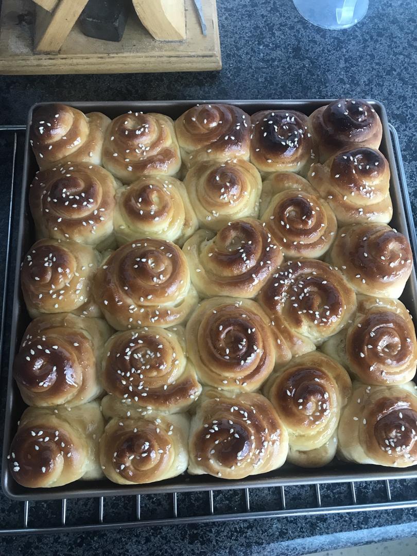 脆底蜂蜜小面包