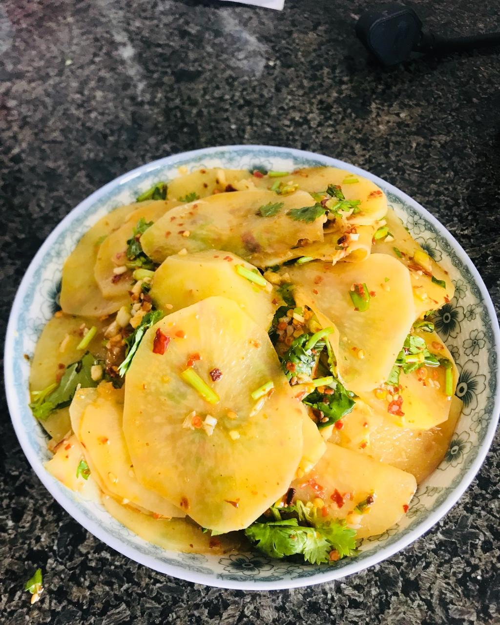 锦瑟我做的凉拌土豆