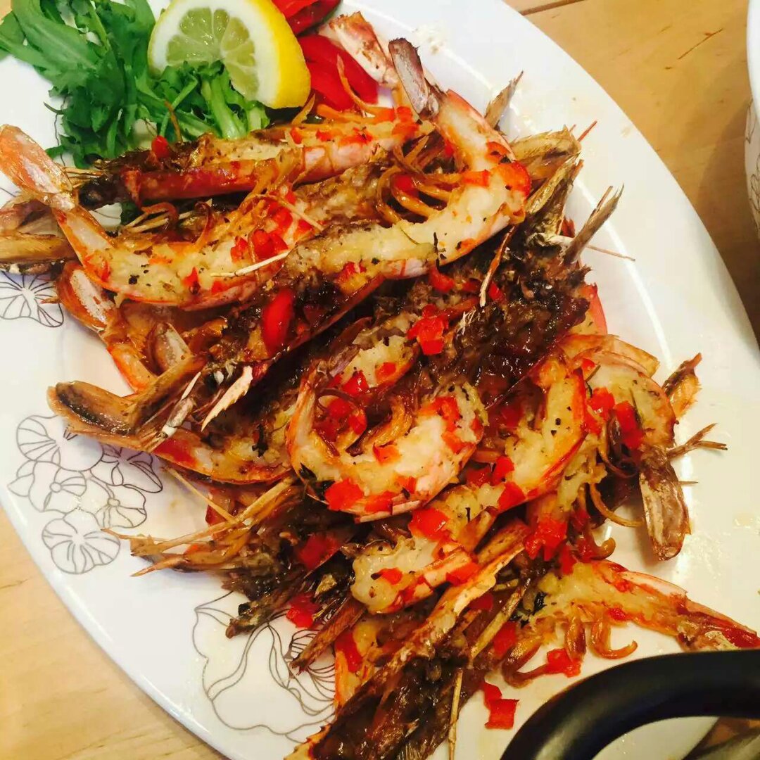 【曼食慢语】蒜香黄油烤大虾
