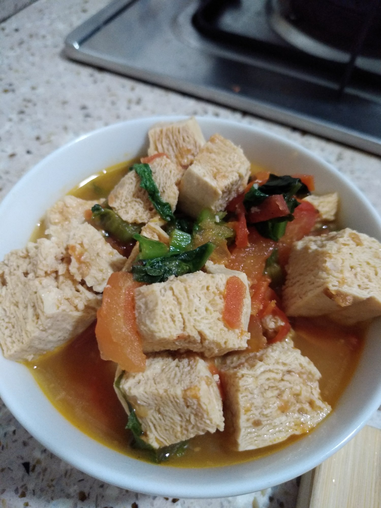 番茄冻豆腐蔬菜汤丨健康·三餐<好好吃饭5>