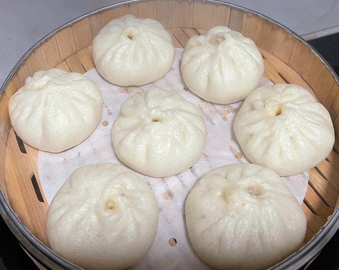 好吃多汁的肉包子肉馒头【步骤超详细】