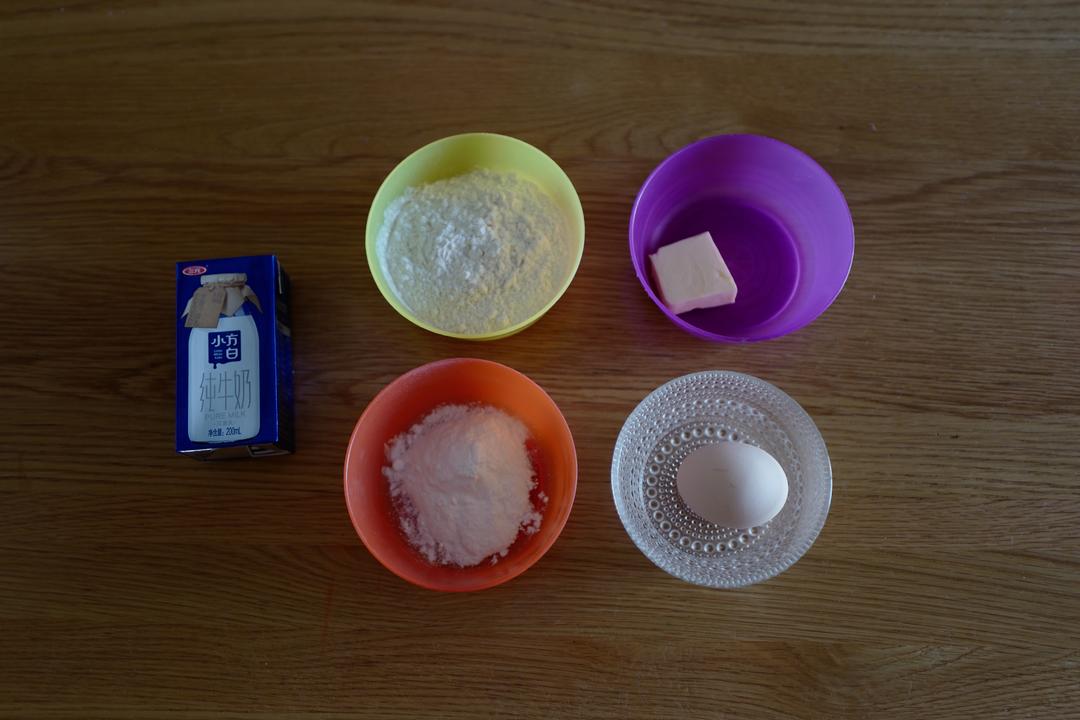 纯奶手撕吐司的做法 步骤1