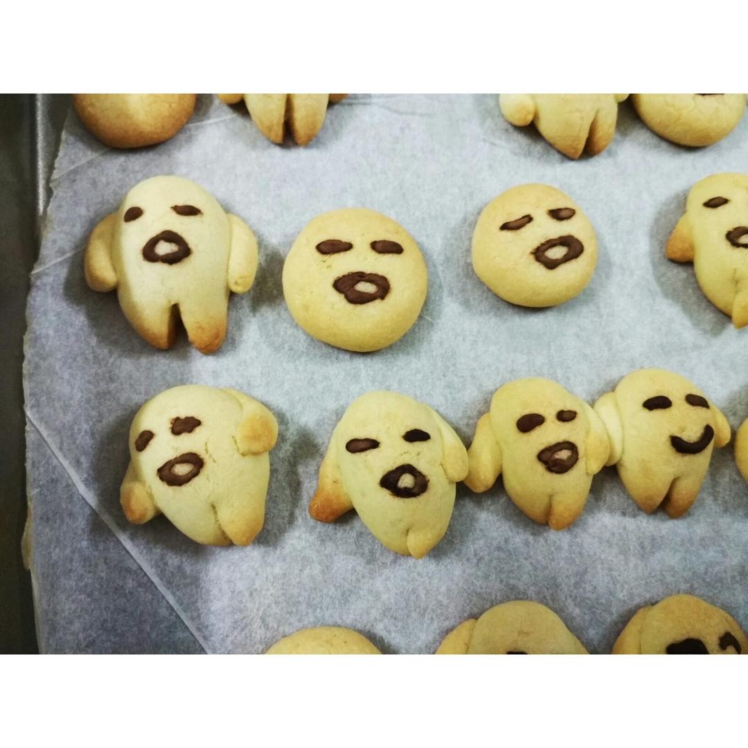 可能是最逼真的懒蛋蛋柠檬白巧克力饼干