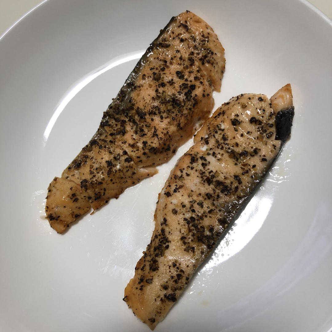 烤三文鱼 简单又好吃