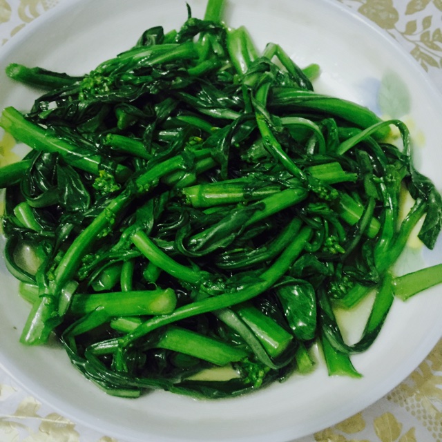 茉莉baby做的清炒油菜花