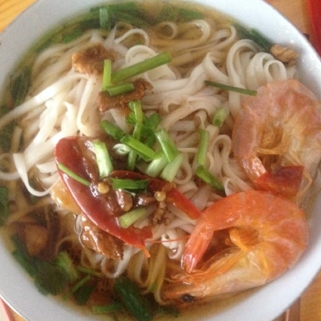小葱麻油酱油面