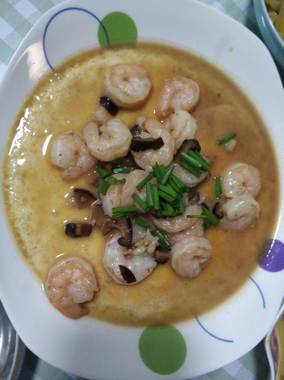 虾仁鸡蛋羹