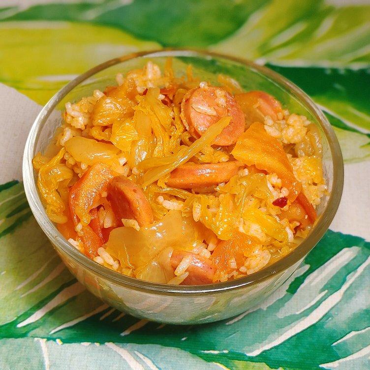 辣白菜炒饭